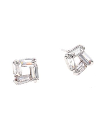 Cubic Zirconia Stud Earrings