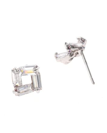 Cubic Zirconia Stud Earrings