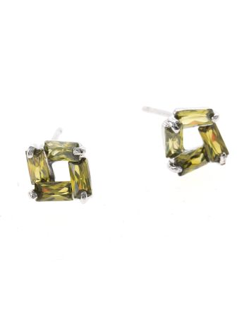 Cubic Zirconia Stud Earrings