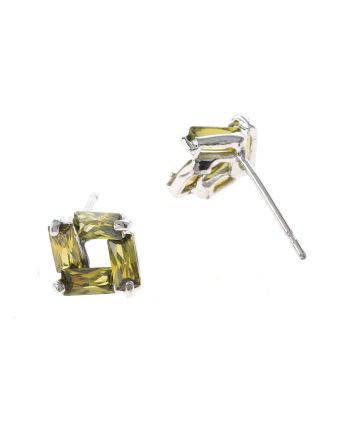 Cubic Zirconia Stud Earrings