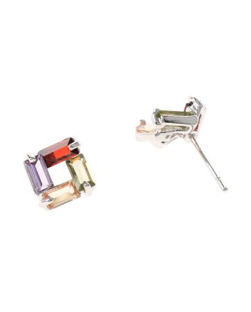 Cubic Zirconia Stud Earrings