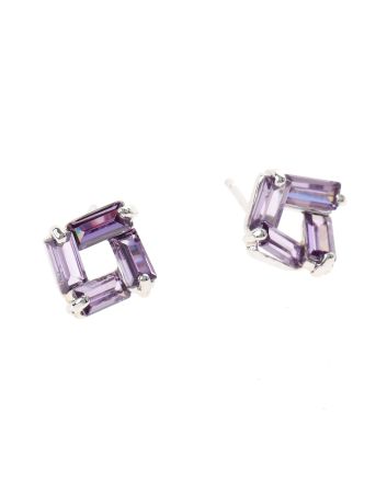 Cubic Zirconia Stud Earrings