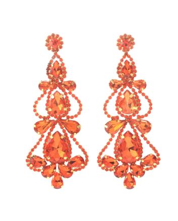 Rhinestone Post Earrings