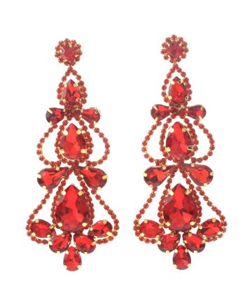 Rhinestone Post Earrings