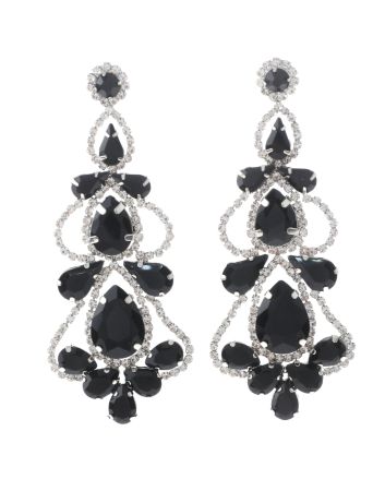 Rhinestone Post Earrings