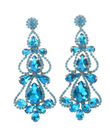Rhinestone Post Earrings