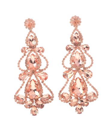 Rhinestone Post Earrings