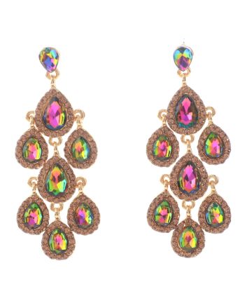Crystal Post Earrings