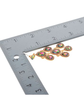 Crystal Post Earrings