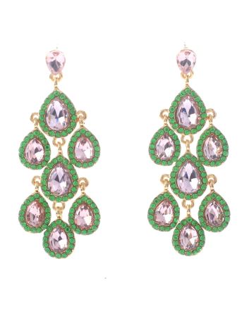 Crystal Post Earrings