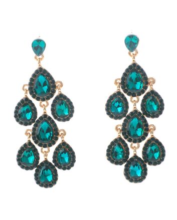 Crystal Post Earrings