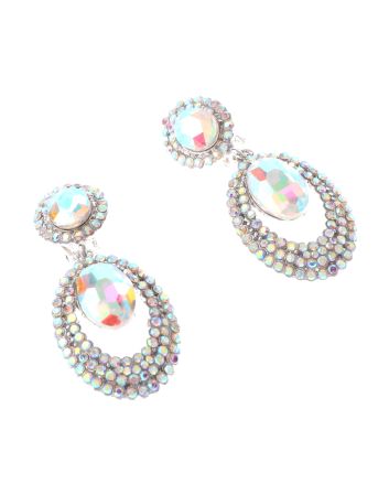 Crystal Clip-On Earrings
