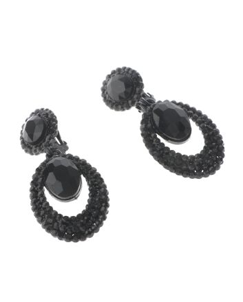 Crystal Clip-On Earrings