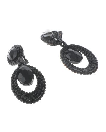 Crystal Clip-On Earrings