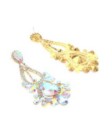Rhinestone Post Earrings