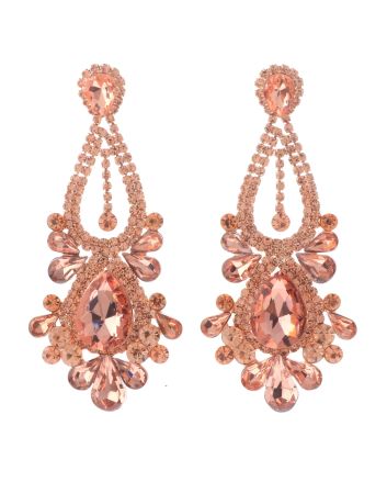 Rhinestone Post Earrings