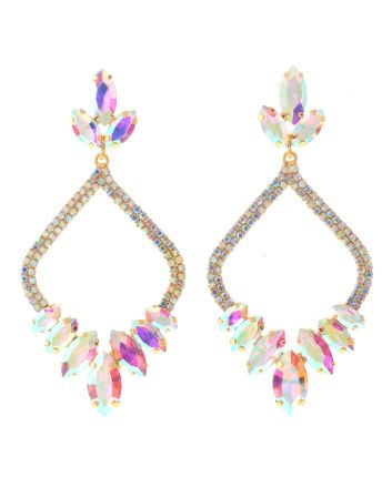 Rhinestone Post Earrings