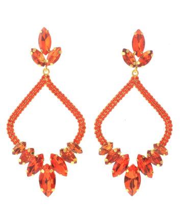 Rhinestone Post Earrings