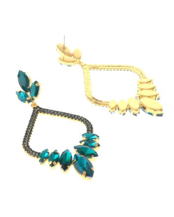 Rhinestone Post Earrings