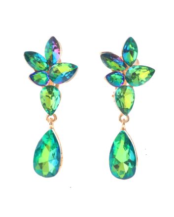 Crystal Clip-On Earrings