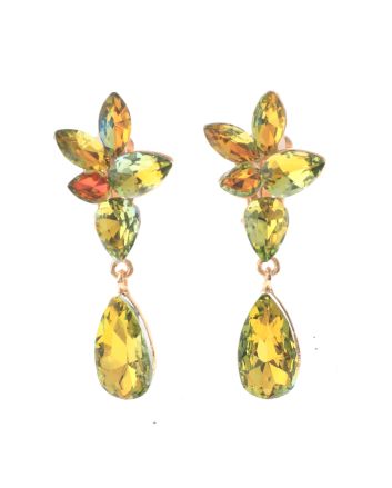 Crystal Clip-On Earrings
