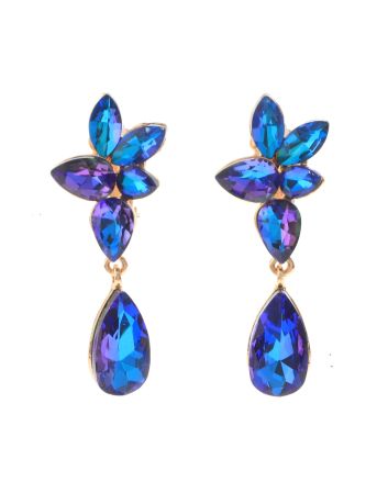 Crystal Clip-On Earrings