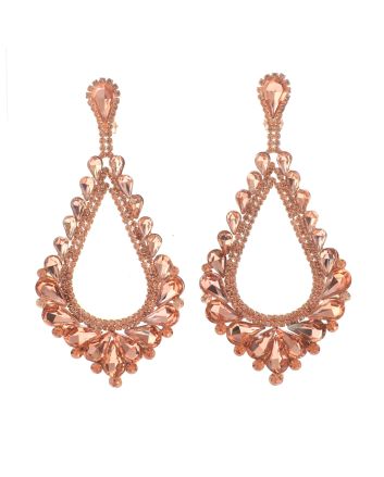 Crystal Clip-On Earrings 