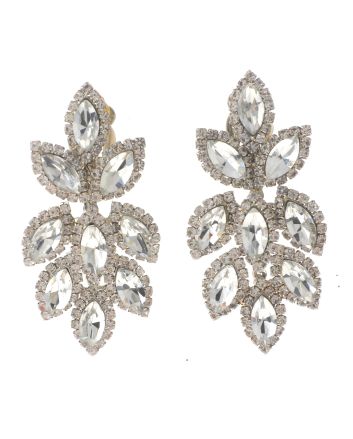 Crystal Clip-On Earrings 