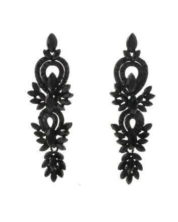 Rhinestone Dangle Post Earrings
