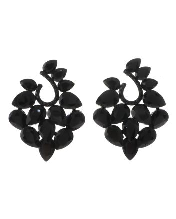 Rhinestone Drop Post Earrings
