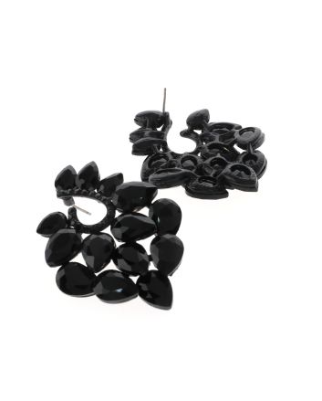 Rhinestone Drop Post Earrings