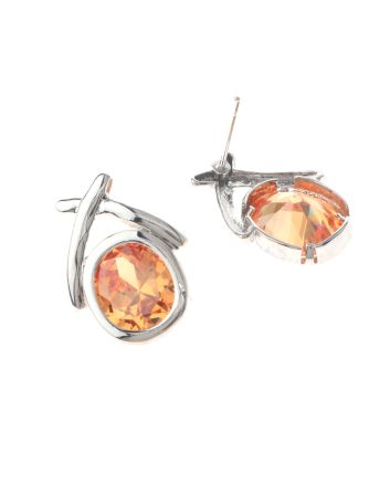 Cubic Zirconia Stud Earrings
