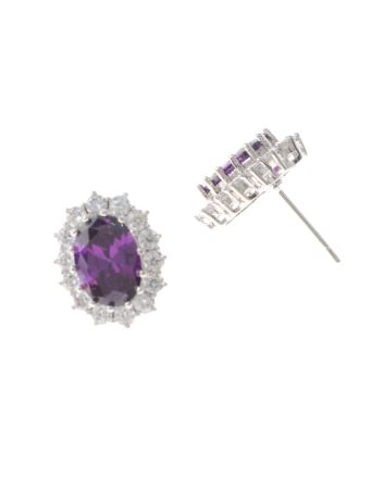 Cubic Zirconia Stud Earrings