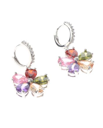 CZ Drop Earrings