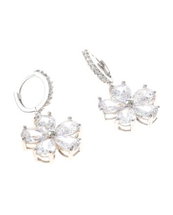 CZ Drop Earrings