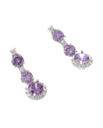 Cubic Zirconia Post Earrings