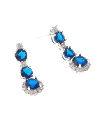 Cubic Zirconia Post Earrings