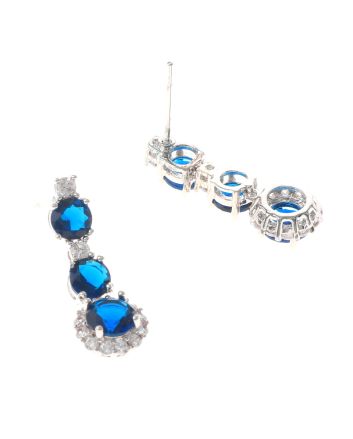 Cubic Zirconia Post Earrings