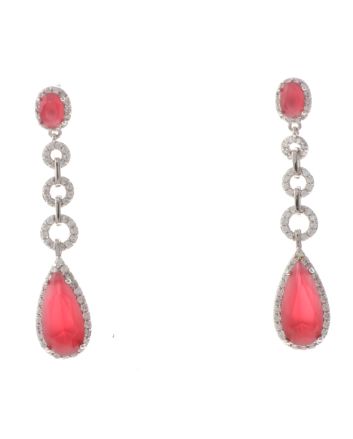 Cubic Zirconia Post Earrings