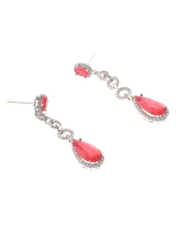 Cubic Zirconia Post Earrings