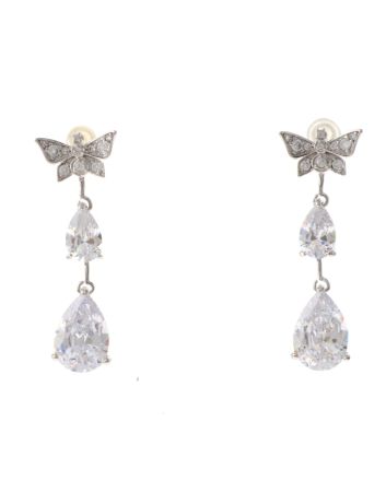 Cubic Zirconia Post Earrings