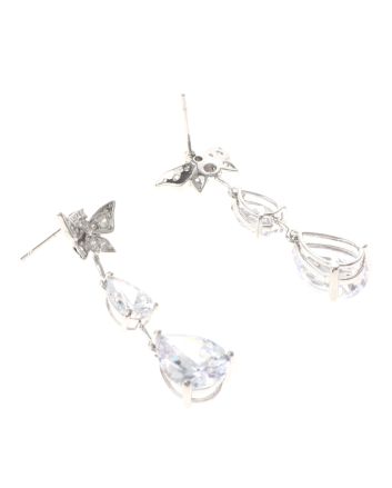 Cubic Zirconia Post Earrings