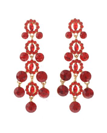Crystal Post Earrings