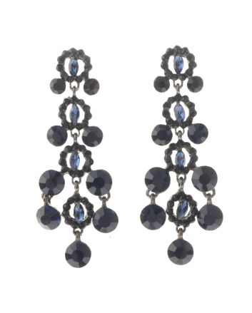 Crystal Post Earrings