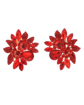 Crystal Clip-On Earrings