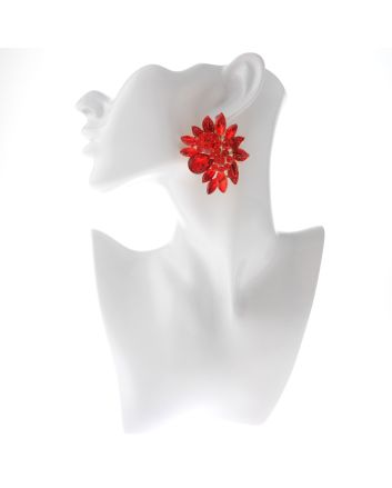 Crystal Clip-On Earrings