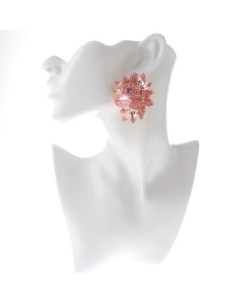 Crystal Clip-On Earrings