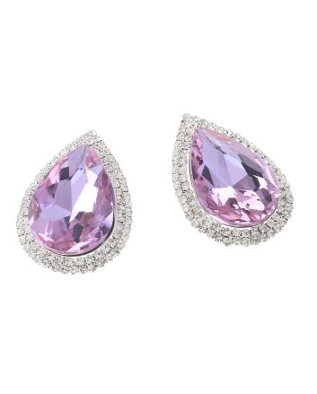 Rhinestone Drop Earrings