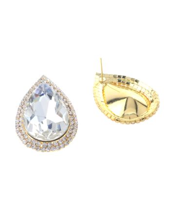 Rhinestone Drop Earrings