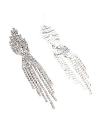 Long Chandelier Rhinestone Earring